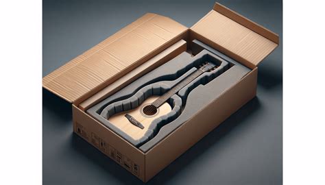 shipping box for electric guitar|ups store guitar box.